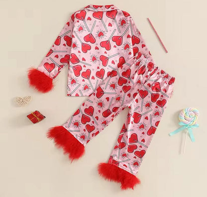 PREORDER: Heart Lollie Pop Pajama Set 12.23.24 osym