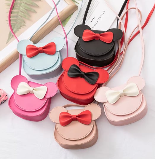 PREORDER: Bow and Mouse Ear Bag- Custom or Blank 12.23.24 OSYM