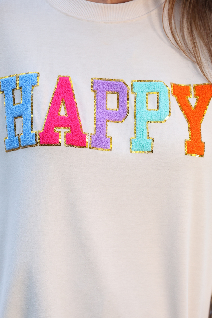 PREORDER-Happy Patch Pullover