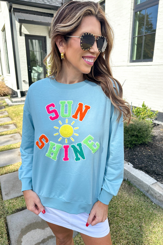 PREORDER-Sunshine Patch Pullover