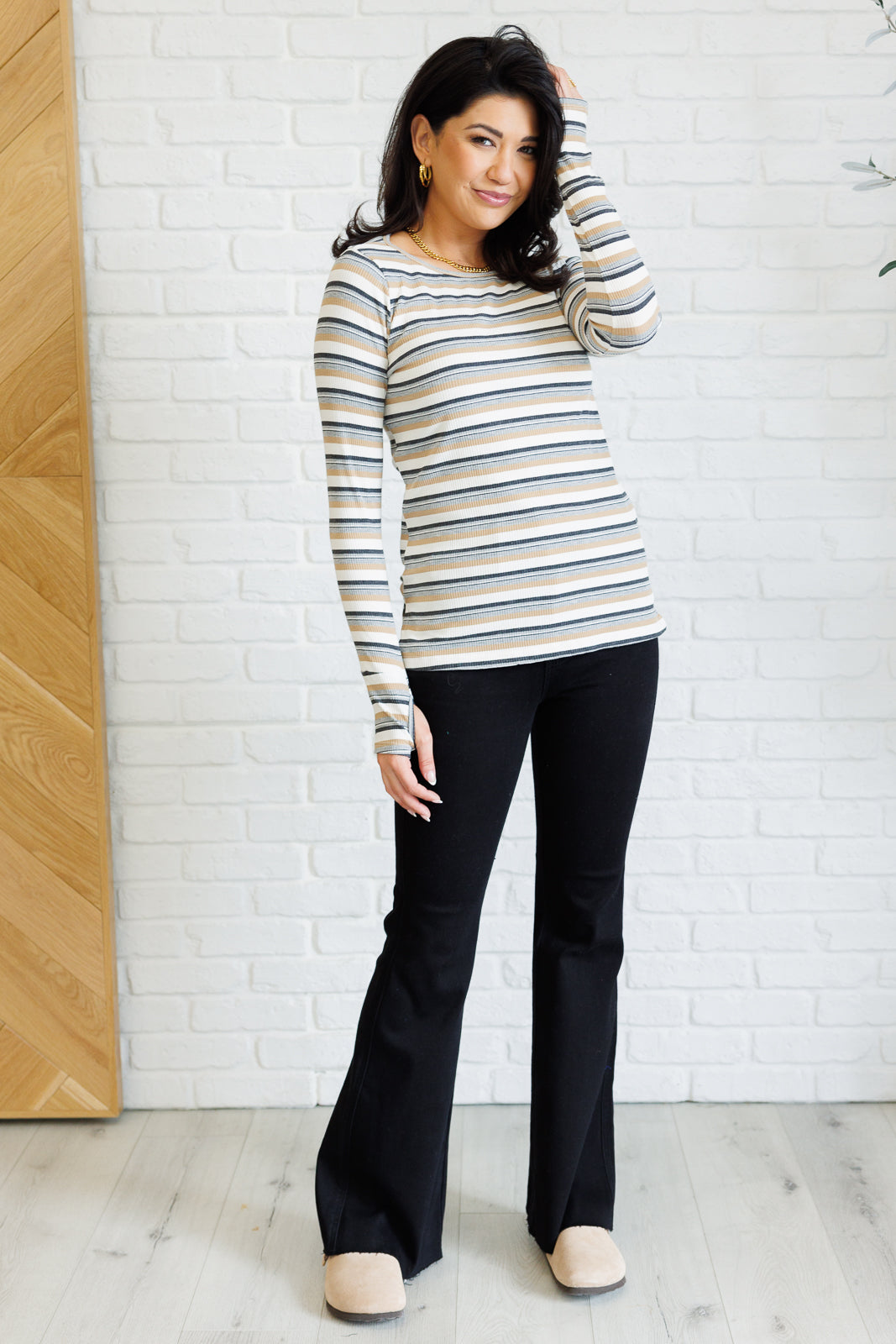 East Coast Breeze Striped Top