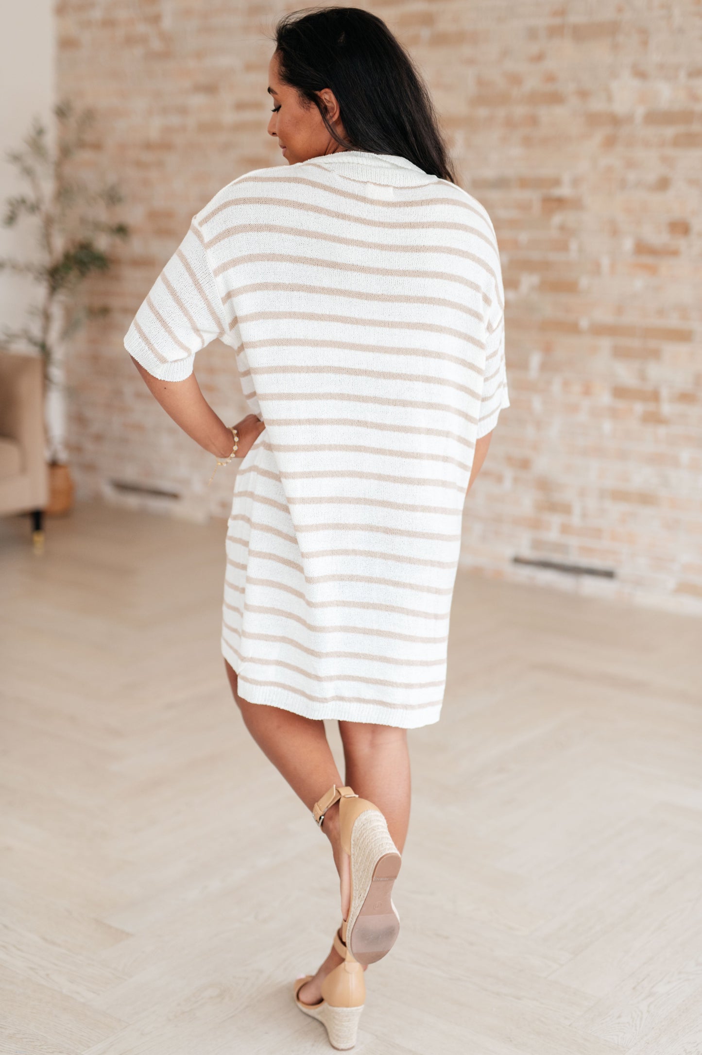 Easy Street Striped Dress