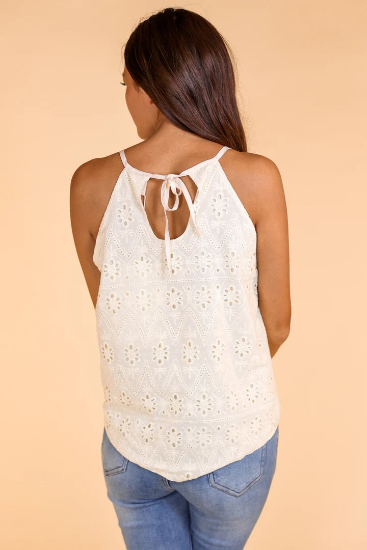 The Yala Top in Cream