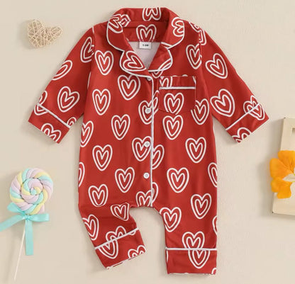 PREORDER: Warm my Heart One-piece Pajama 12.23.24 osym