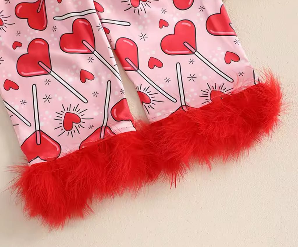 PREORDER: Heart Lollie Pop Pajama Set 12.23.24 osym