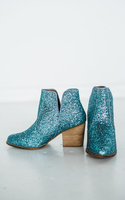 Fiera Booties in Blue